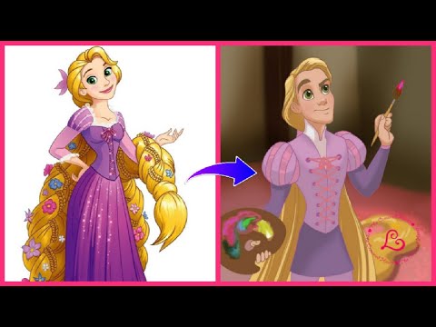 Disney Princess as Male |