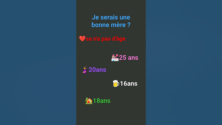 abonne toi si je serai une bonne mère👍