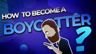 How to become a boycotter?
