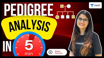 Tricks to Solve Pedigree Analysis | NEET 2025 | Seep Pahuja | Unacademy NEET