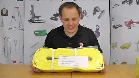 Webbing Sling 3 tonne Duplex LiftinGear by www.safety-lifting.com