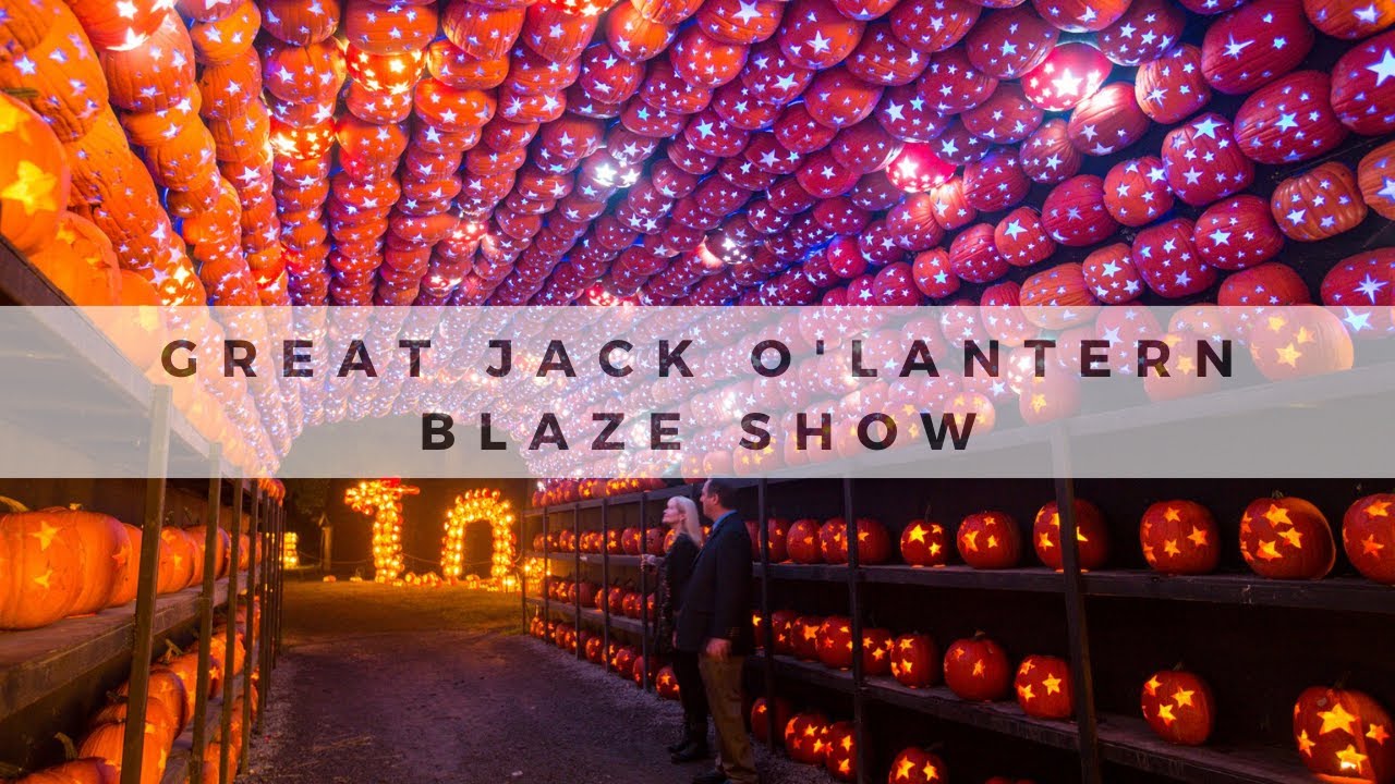 The Great Jack O'Lantern Blaze Halloween show Pumpkin Blaze
