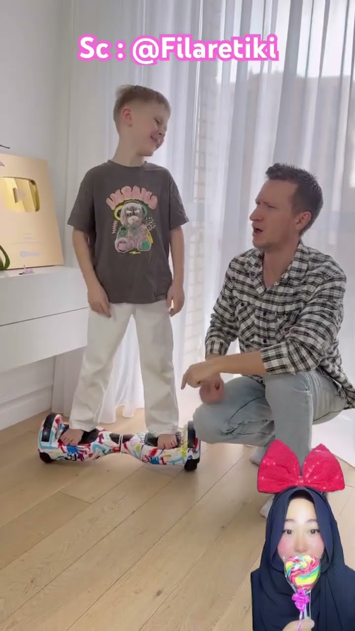 PAPA MAU PINJAM HOVERBOARD ⁉️tapi Tidak Boleh ? @Filaretiki #shorts #funny #dubbing