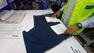 clockwise checking method of chaino pant back panel
