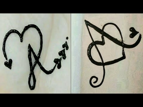 Discover more than 77 a letter tattoo mehndi design  thtantai2