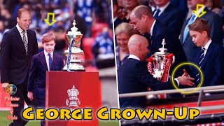 George's MATURE BEHAVIOR MOMENT Was Exactly Like William at FA Cup final Make Fans Crazy