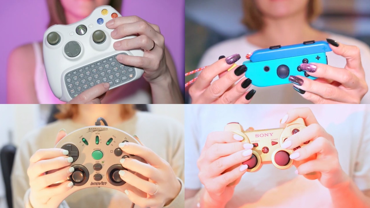 ASMR BEST Gaming, Roleplay, and Controller Sounds (8 HOURS)