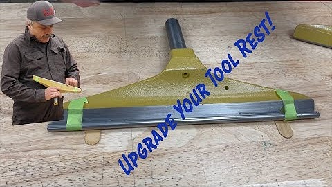 D-Way Tool Rest Top Bar Upgrade