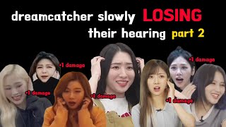 introducing dreamcatcher slowly losing their hearing part 2 😱