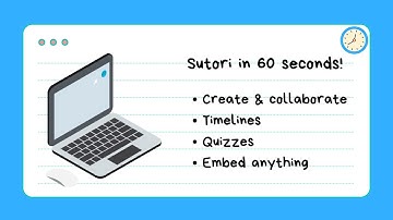 Sutori in 60 seconds!