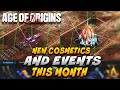 New cosmetics and events in ageoforigins