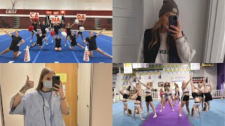 VLOG: big news, practice with aura, market haul