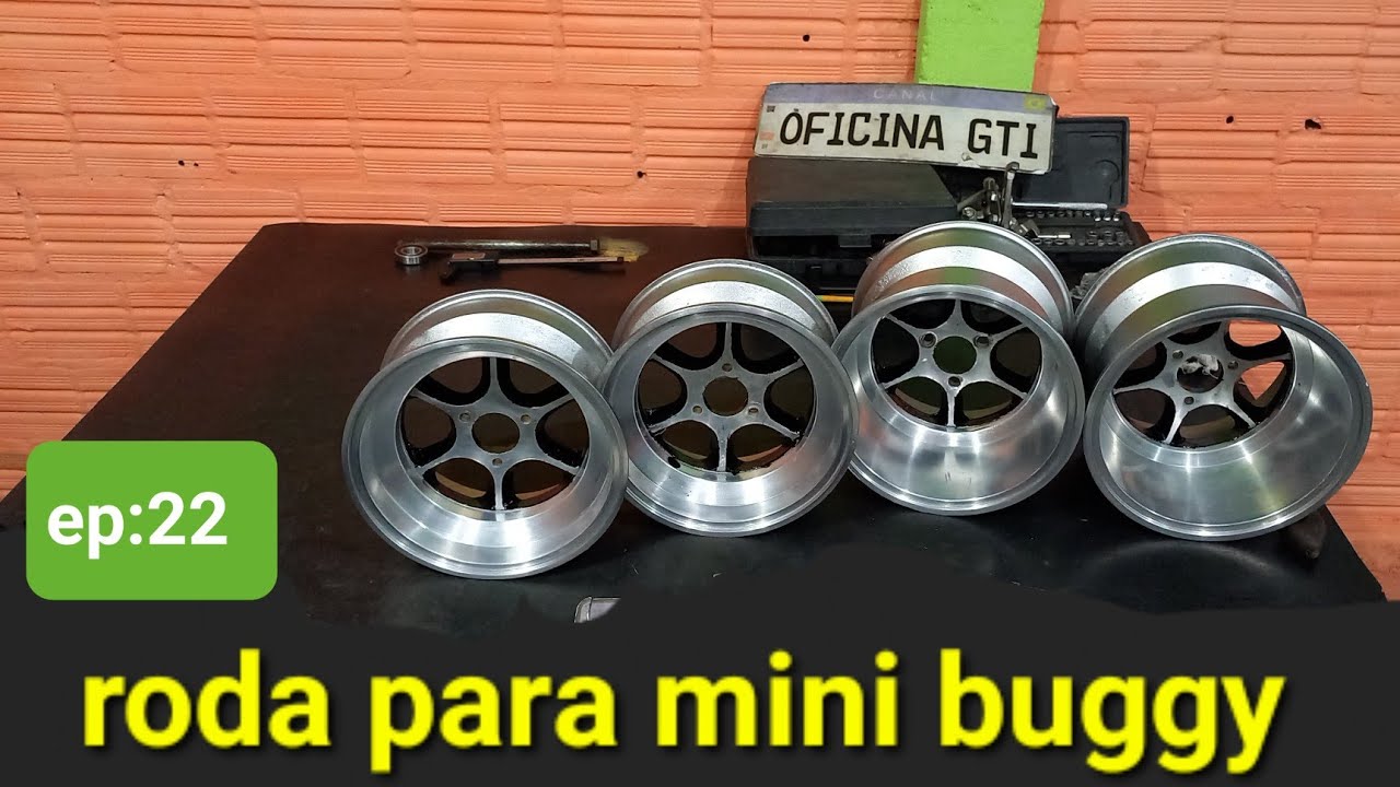 rodas novas para mini buggy emis #buggy #emis #restauração #oficina # ...