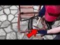 РЕСТАВРАЦИЯ  СТУЛА своими руками ремонт стула