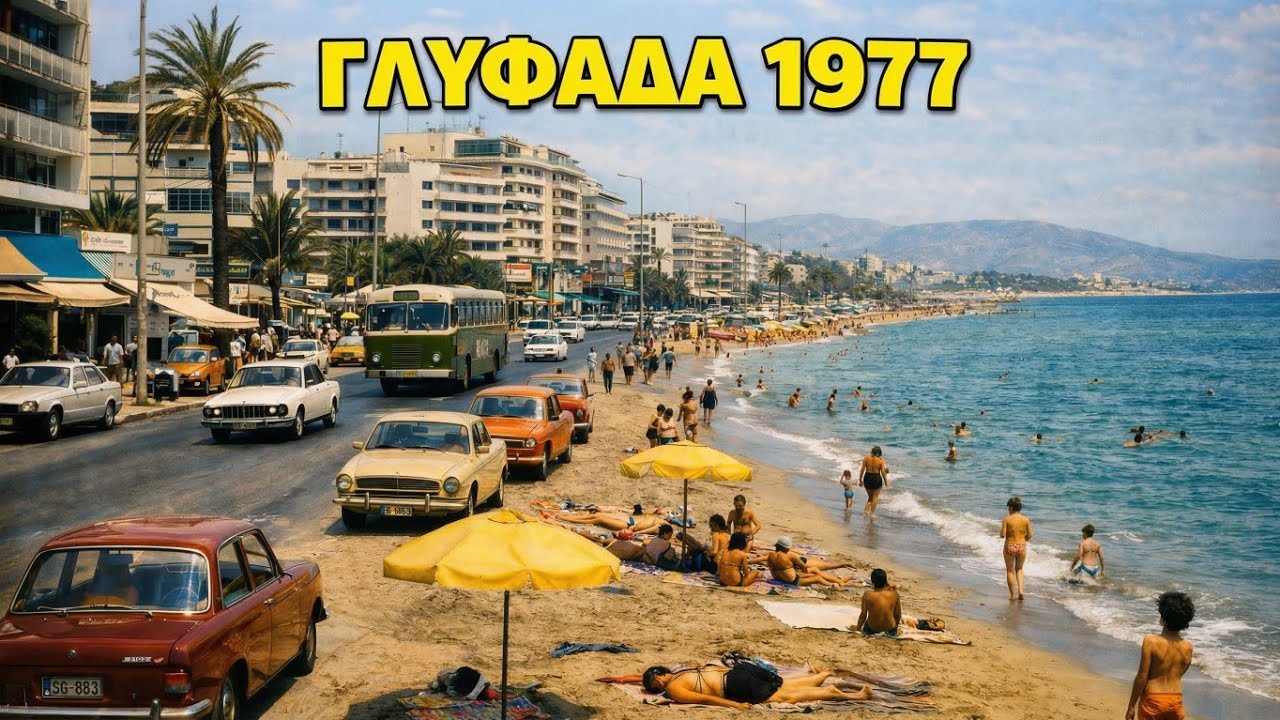 Βόλτα στη Γλυφάδα του '77: Όταν η Παραλιακή ήταν αγνώριστη ☀️