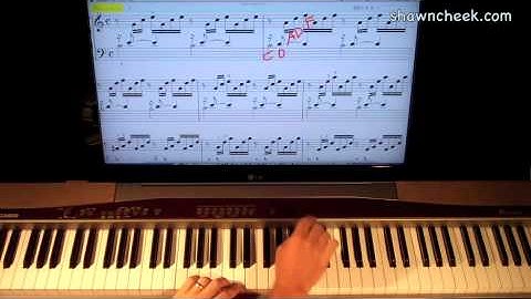 Bach Prelude In C Piano Reading Lessons