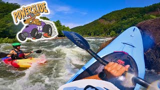 Liquidlogic Powerslide 75 Upper Ocoee Course Laps