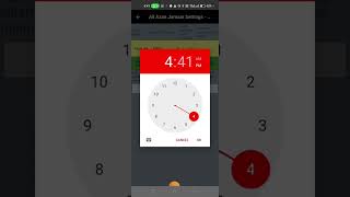 Masjid wall clock . How to change Azan and jamat time through the mobile App screenshot 5