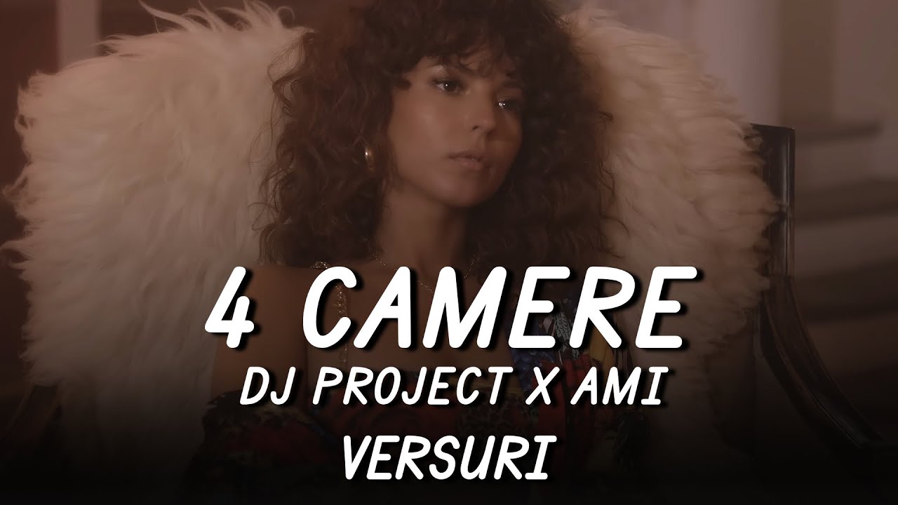 DJ Project x AMI - 4 Camere | Lyric Video