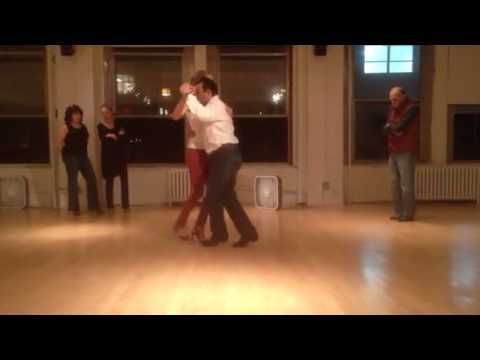 Milonga (Adv) figure for crowded milonga