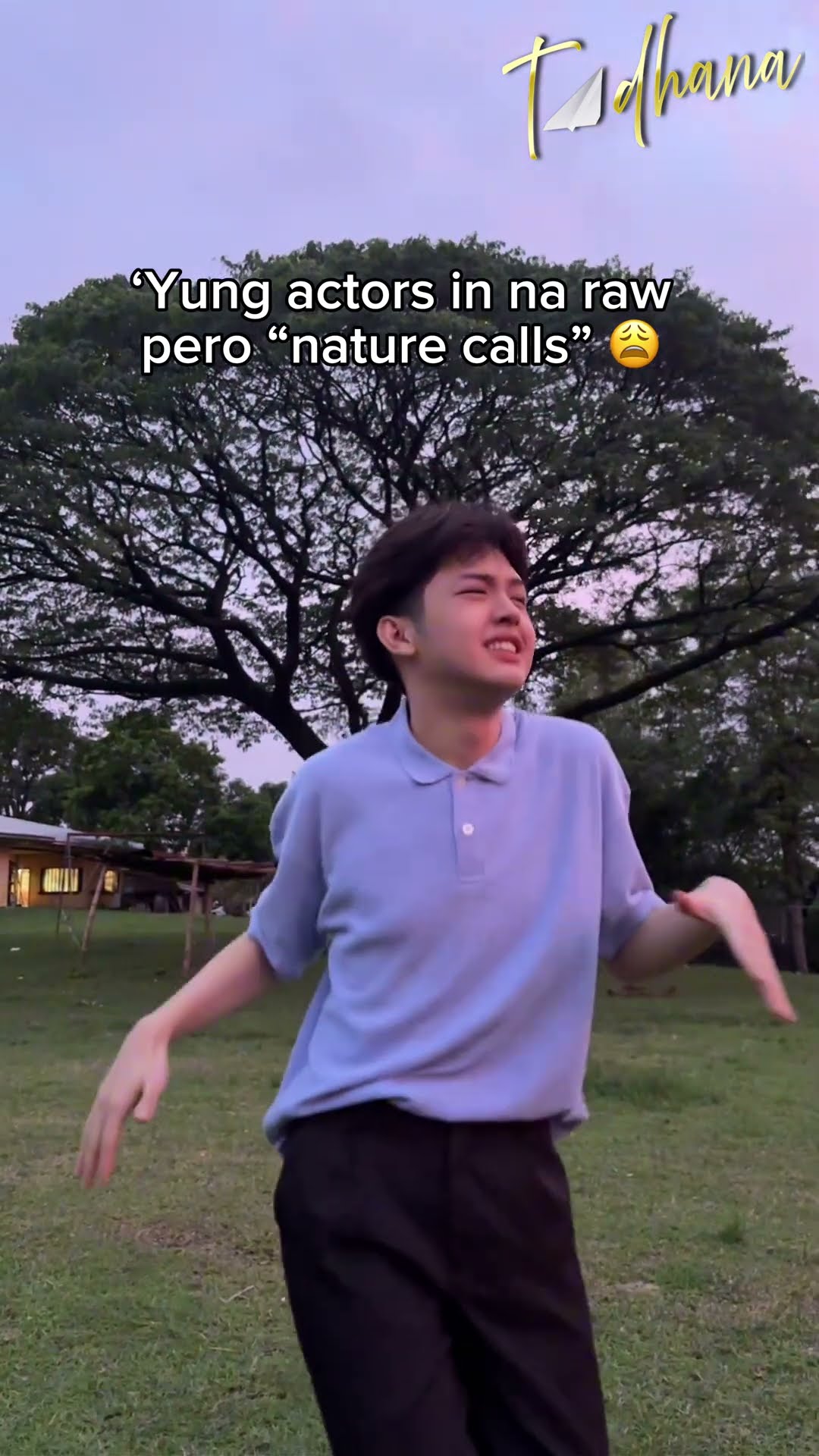 ‘Yung actors in na raw pero “nature calls” #Tadhana #shorts | Tadhana