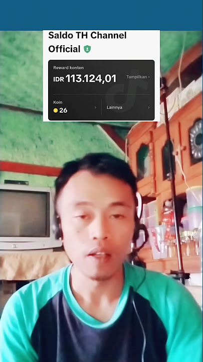 Cara tarik uang dari tiktok ke dana