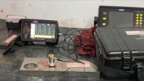 Ultrasonic Testing Practical Full Video Of UT Machine Setup All Menu | Er Babar Shaikh | Practical 