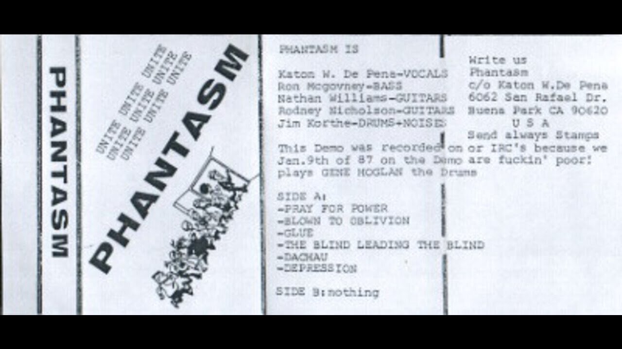 Phantasm (US/LA) - Wreckage (Demo) 1987