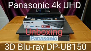 Panasonic UNBOXING 4k UHD 3D Blu-ray DP-UB150 001