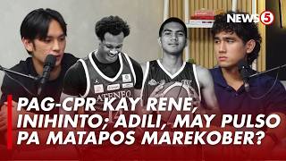 2 Ateneo student-athletes, ikinuwento ang lagay nina Rene, Divine matapos malunod
