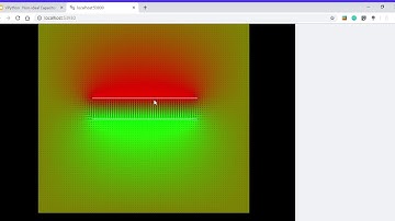 VPython ~ Non Ideal Capacitor 差點就很不理想了