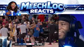 MEECHLOCREACTS | FLIGHTREACTS | KNICKS VS HAWKS | GAME 6 | PLAYOFFS