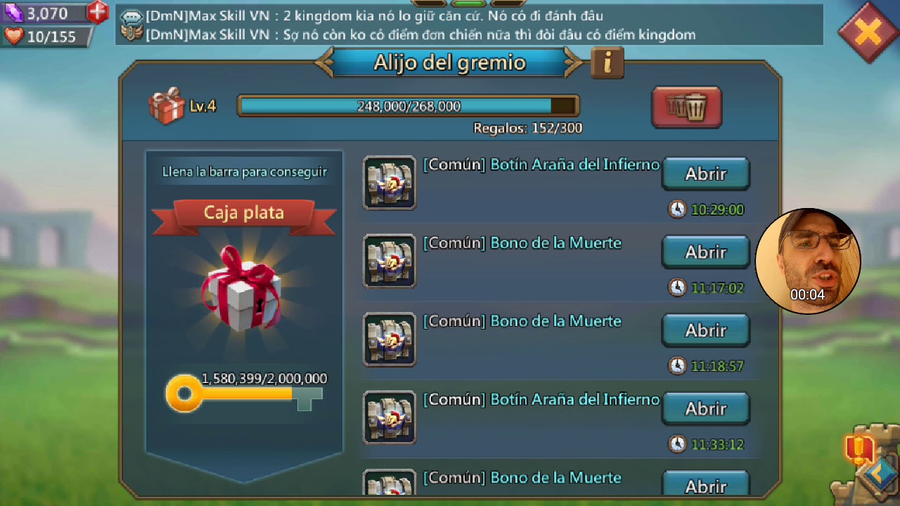 NUEVO CODIGO Regalos para todo tu gremio :V @LORDS MOBILE @Lords Mobi