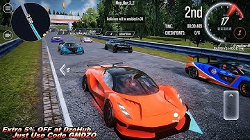 Drive Zone Online || CP EVA - Circuit, Street Racing Gameplay 