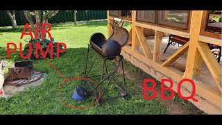 BBQ + air pump (Баллон-Мангал + насос)