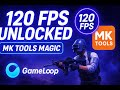⚙️ GameLoop 120 FPS Unlock Tutorial  MK Tools New Update 2025 Pubg Mobile