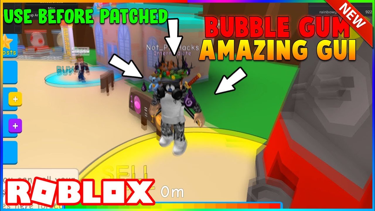 BUBBLE GUM SIMULATOR SCRIPT : AMAZING GUI, USE BEFORE PATCHED [WORKING 2/7/2020]