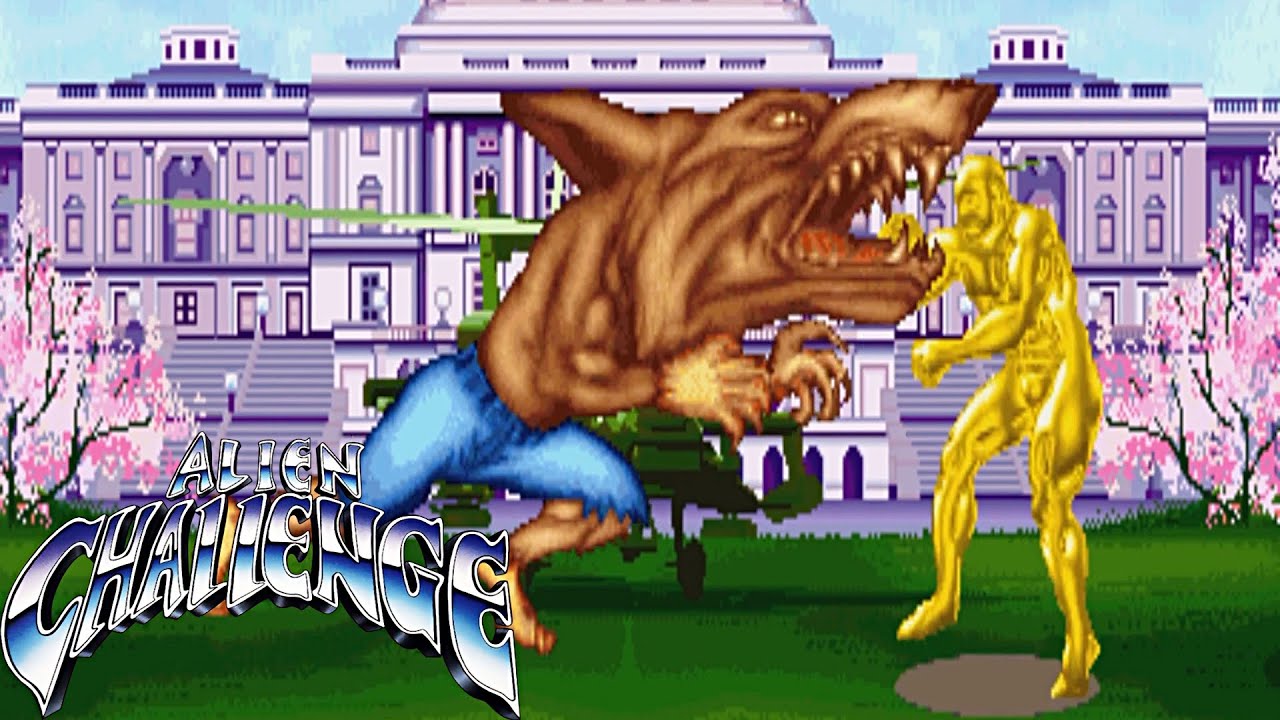 Alien Challenge All Super Moves [IGS, 1994] - YouTube