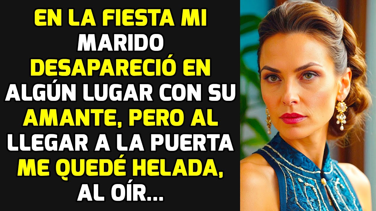 En La Fiesta Mi Marido Desapareció Con Su Amante Pero Al Llegar A La Puerta Me Quedé Helada Al Oír..