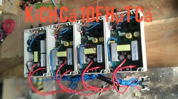 Kích cá 10f đánh bộ và thuyền nhỏ ll điện tử Lê phi