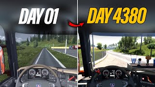 2012 vs 2024 | The change of Euro Truck Simulator 2