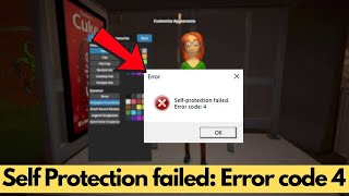 Schedule 1 Self Protection Failed Error Code 4 Fix
