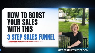 Get Fearless Freedom - #1 Marketing System | How To Boost Your Business With This Easy 3 Step Funnel