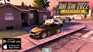 #28 Taxi Sim 2022 Evolution | Honda Civic Type R | Car Games 3D Android iOS Gameplay