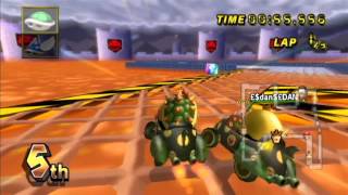 Epic Bomb Throw & Recovery! (Mario Kart Wii)