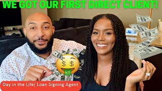 How to get your First Direct Client by Marketing Same Day| Notary Signing Agent| Day in The life