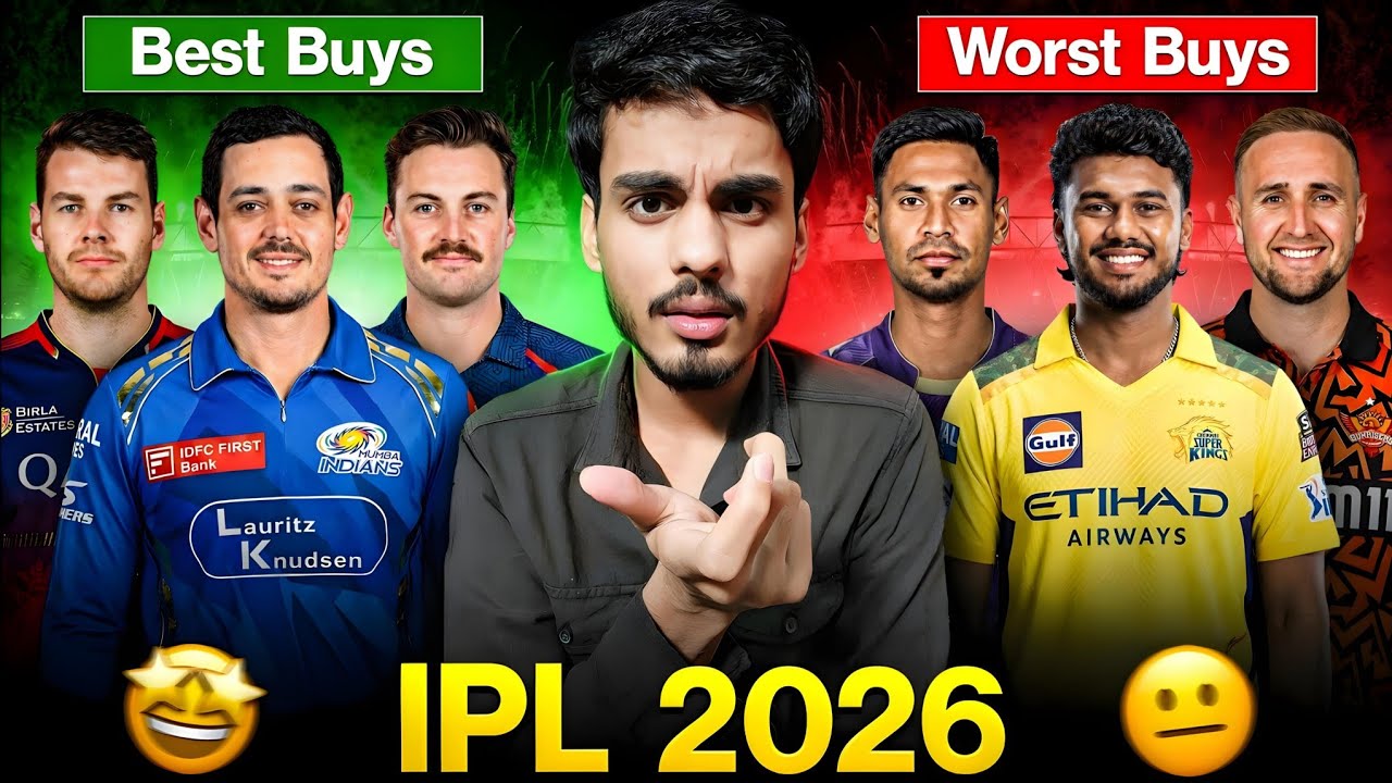 IPL 2026 : जानिए कौन सा खिलाड़ी कितने करोड़ में बिका है | IPL Auction 2026 All Players Prices List
