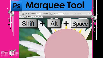 Digital Scrapbooking Tutorial - Photoshop Marquee Tool - Photoshop Shortcuts