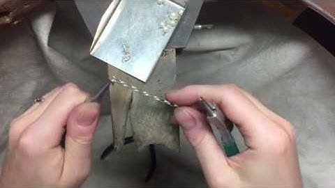 Attaching the clasp and Jump ring