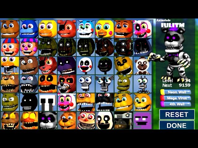 IULITM on Game Jolt: ALL CHARACTERS UNLOCKED / BOSSES - FNaF